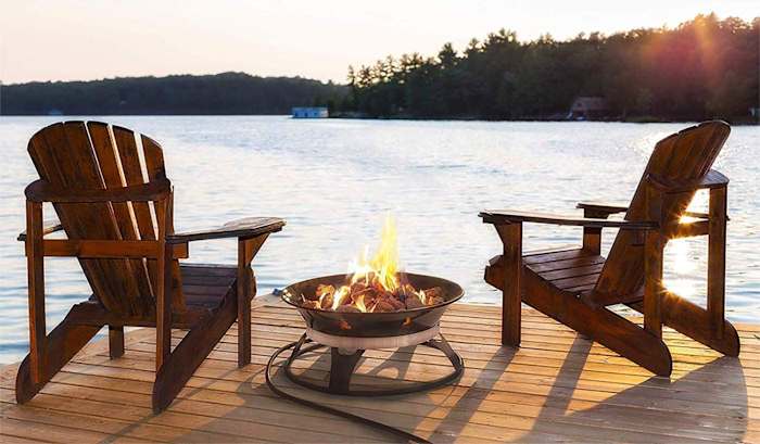 Outland Living Portable Propane Smokeless Fire Pit